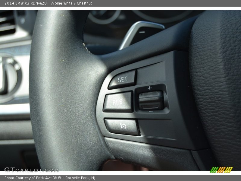Alpine White / Chestnut 2014 BMW X3 xDrive28i