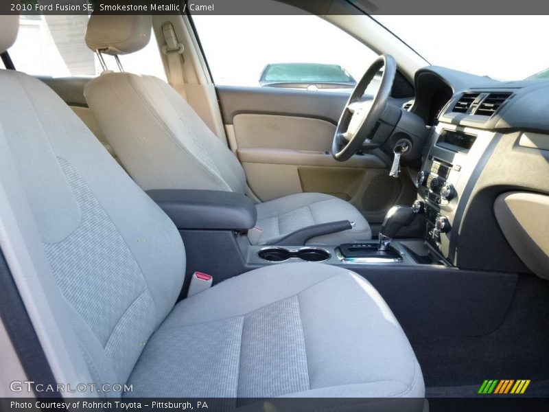 Smokestone Metallic / Camel 2010 Ford Fusion SE