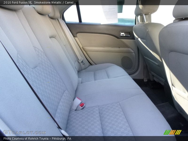 Smokestone Metallic / Camel 2010 Ford Fusion SE