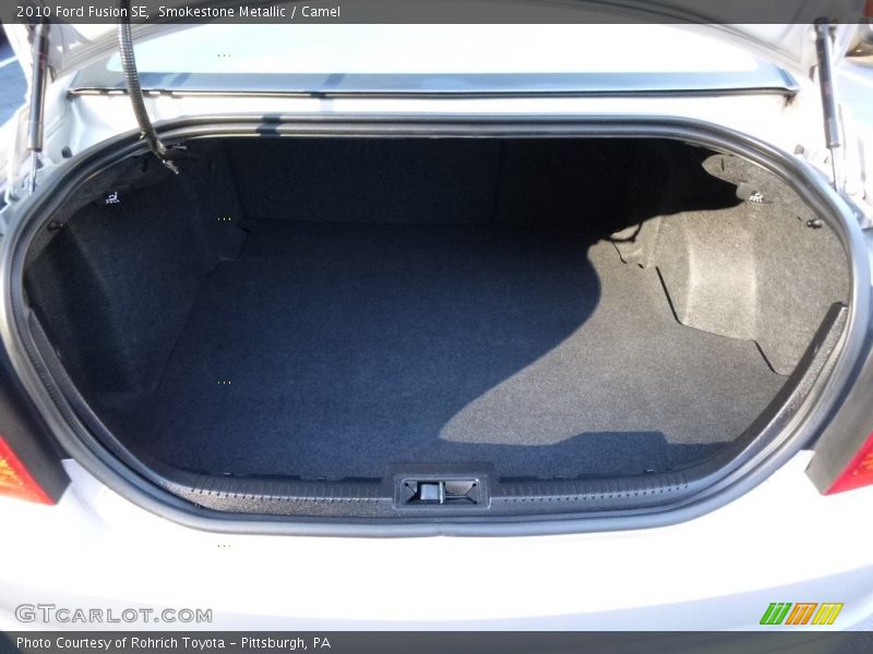 Smokestone Metallic / Camel 2010 Ford Fusion SE
