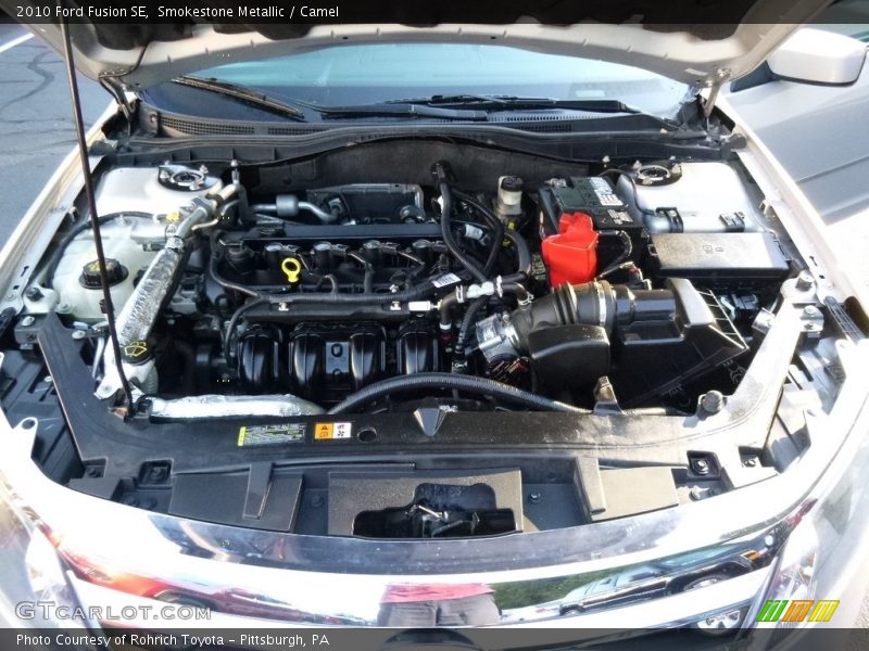 Smokestone Metallic / Camel 2010 Ford Fusion SE