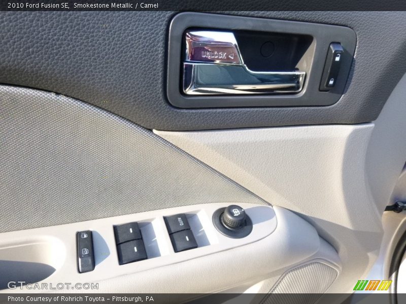 Smokestone Metallic / Camel 2010 Ford Fusion SE