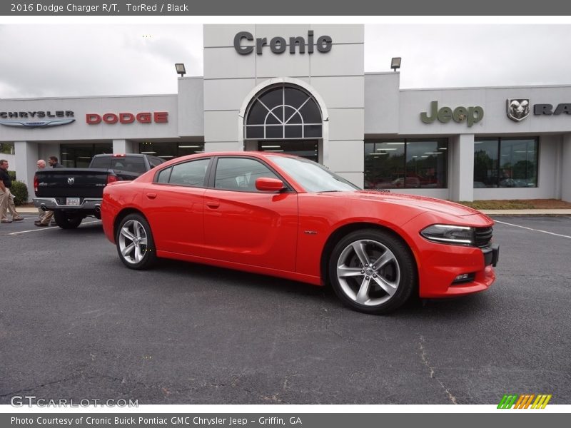 TorRed / Black 2016 Dodge Charger R/T