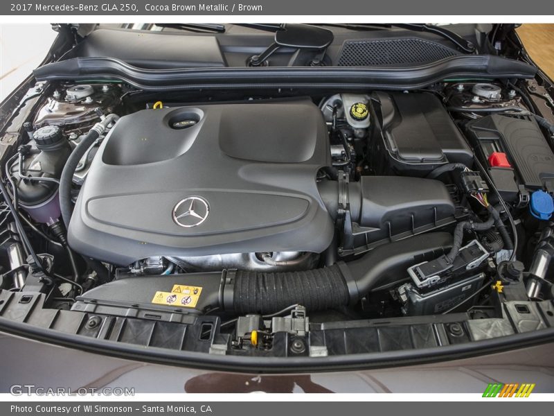  2017 GLA 250 Engine - 2.0 Liter DI Twin-Scroll Turbocharged DOHC 16-Valve VVT 4 CylinderI-4 cyl