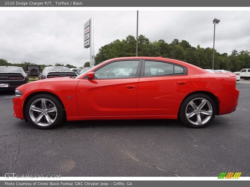 TorRed / Black 2016 Dodge Charger R/T