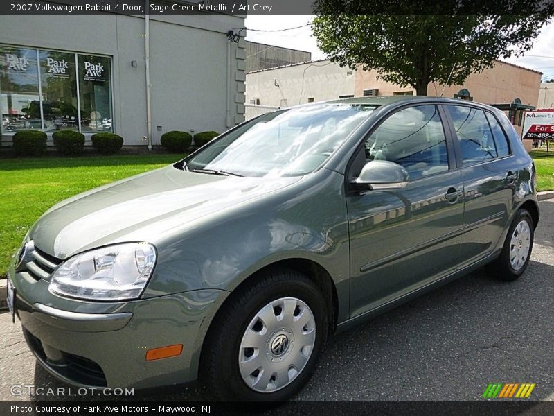 Sage Green Metallic / Art Grey 2007 Volkswagen Rabbit 4 Door