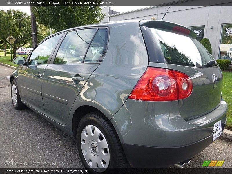 Sage Green Metallic / Art Grey 2007 Volkswagen Rabbit 4 Door