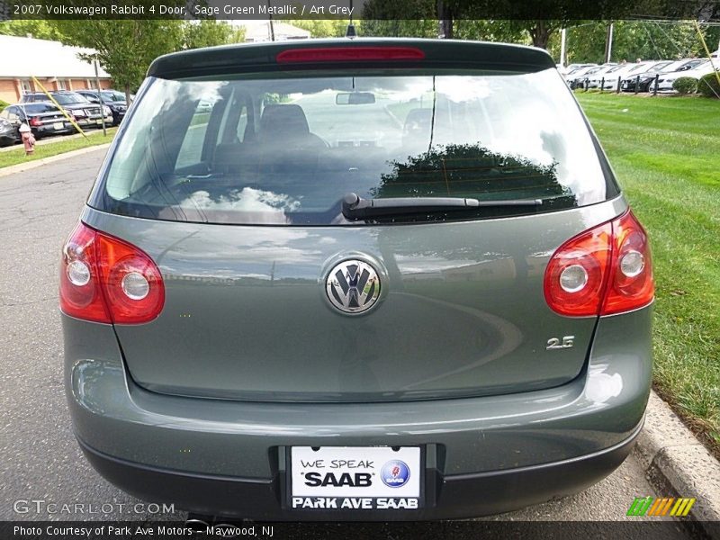 Sage Green Metallic / Art Grey 2007 Volkswagen Rabbit 4 Door