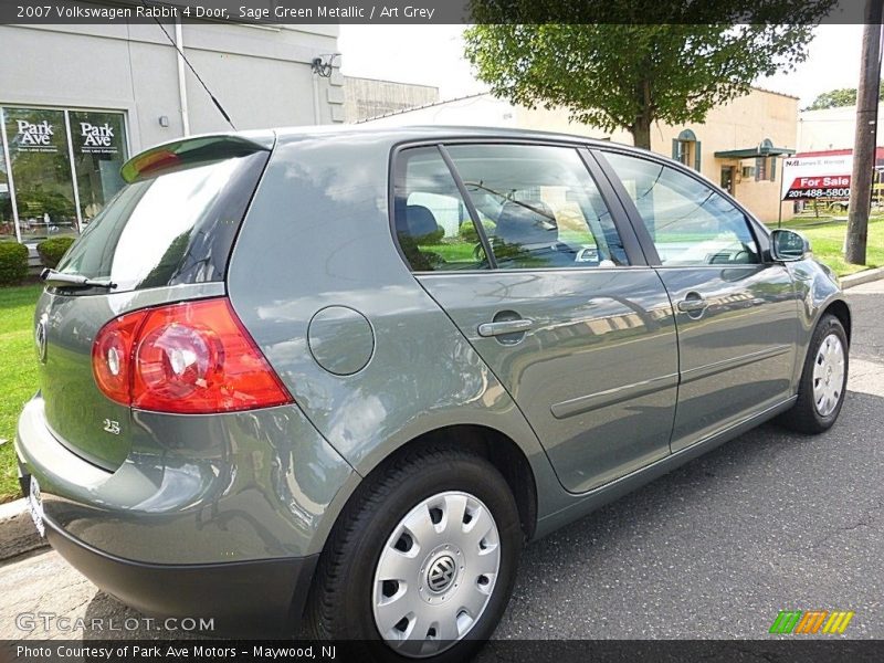 Sage Green Metallic / Art Grey 2007 Volkswagen Rabbit 4 Door