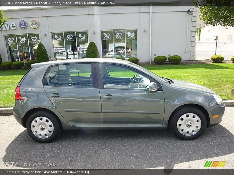 Sage Green Metallic / Art Grey 2007 Volkswagen Rabbit 4 Door