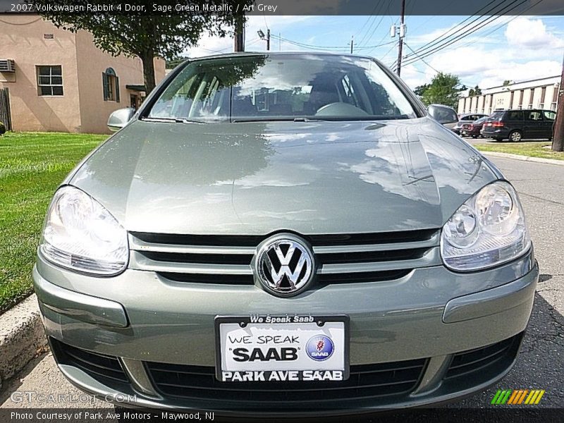 Sage Green Metallic / Art Grey 2007 Volkswagen Rabbit 4 Door