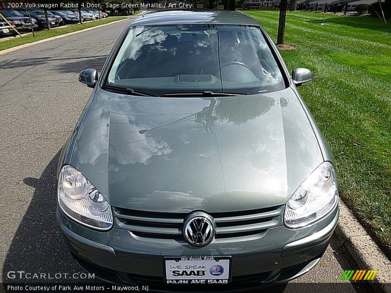 Sage Green Metallic / Art Grey 2007 Volkswagen Rabbit 4 Door