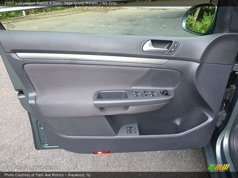 Sage Green Metallic / Art Grey 2007 Volkswagen Rabbit 4 Door