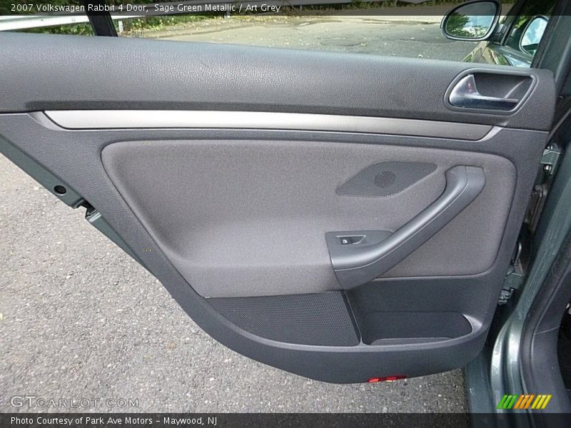 Sage Green Metallic / Art Grey 2007 Volkswagen Rabbit 4 Door