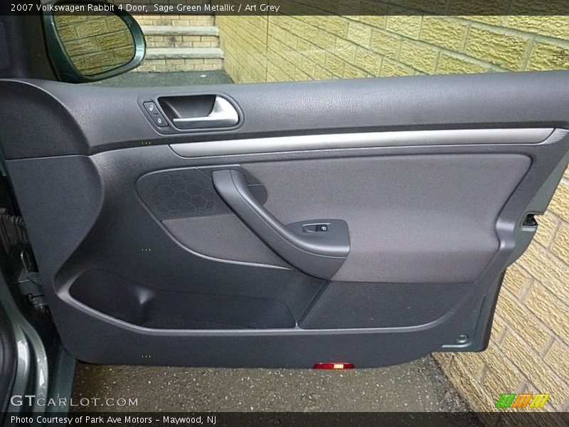 Sage Green Metallic / Art Grey 2007 Volkswagen Rabbit 4 Door
