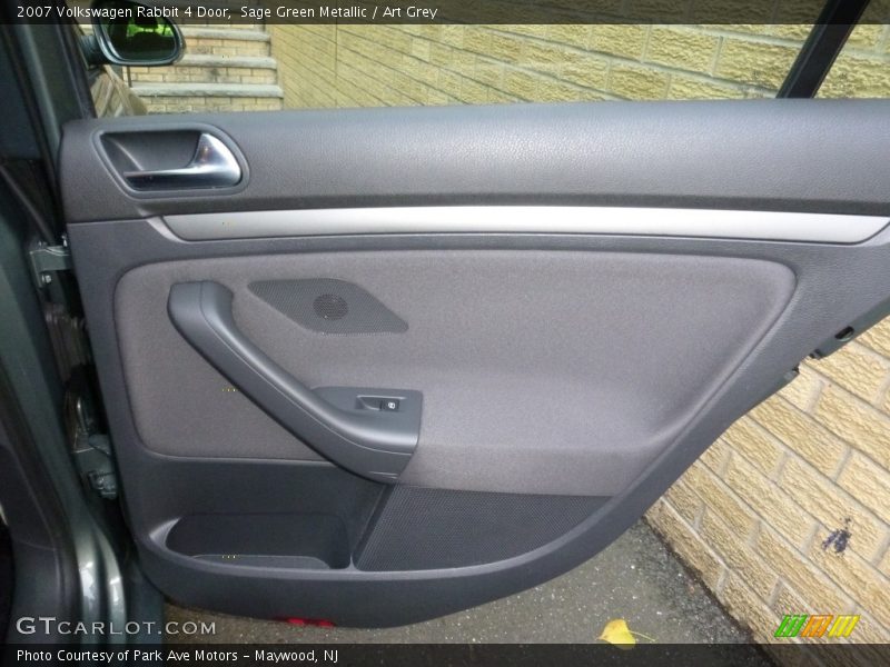 Sage Green Metallic / Art Grey 2007 Volkswagen Rabbit 4 Door