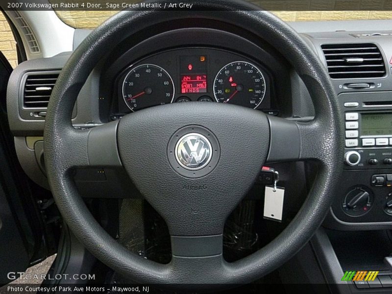 Sage Green Metallic / Art Grey 2007 Volkswagen Rabbit 4 Door