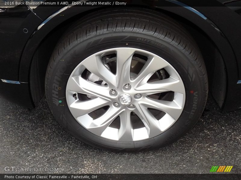 Ebony Twilight Metallic / Ebony 2016 Buick Envision Premium II AWD