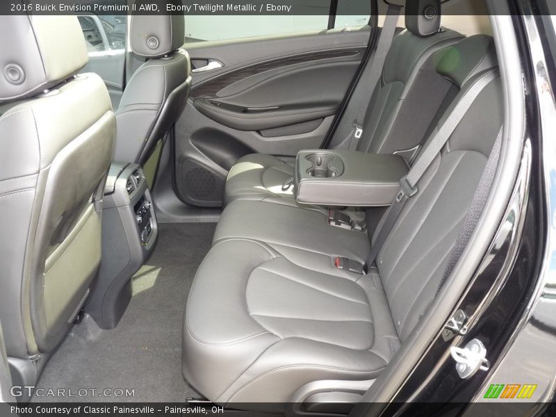 Rear Seat of 2016 Envision Premium II AWD