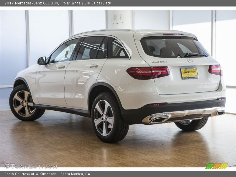 Polar White / Silk Beige/Black 2017 Mercedes-Benz GLC 300