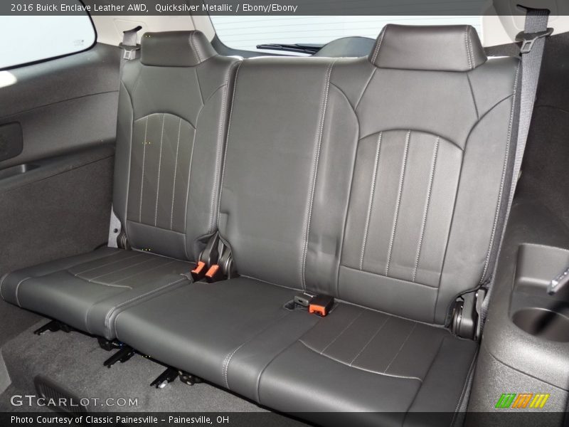 Quicksilver Metallic / Ebony/Ebony 2016 Buick Enclave Leather AWD