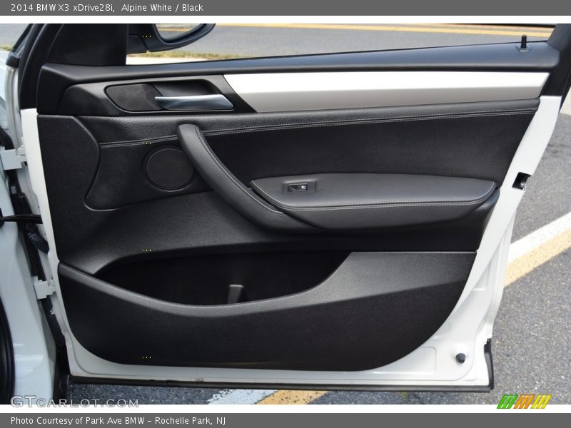 Alpine White / Black 2014 BMW X3 xDrive28i