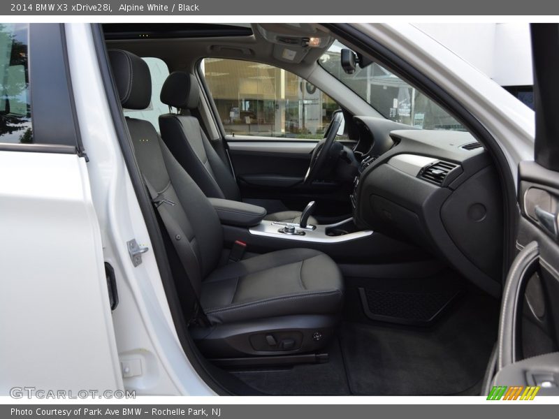 Alpine White / Black 2014 BMW X3 xDrive28i