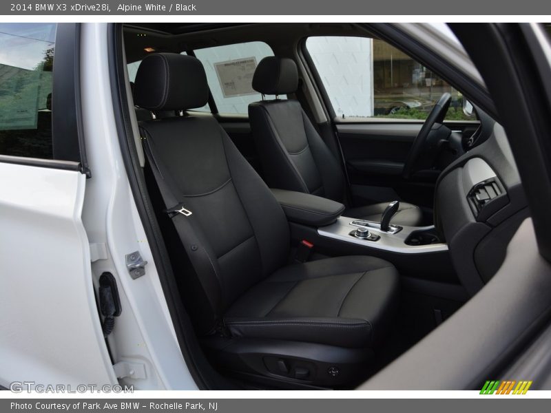 Alpine White / Black 2014 BMW X3 xDrive28i