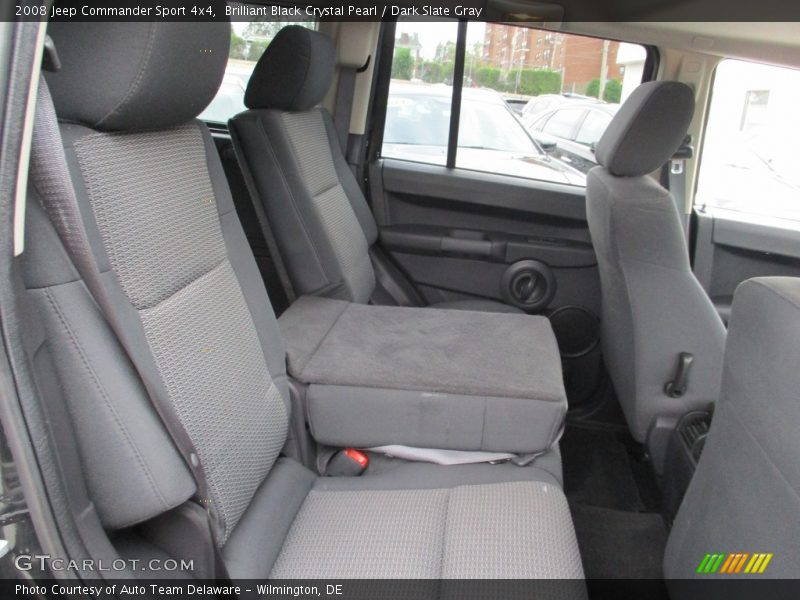 Brilliant Black Crystal Pearl / Dark Slate Gray 2008 Jeep Commander Sport 4x4