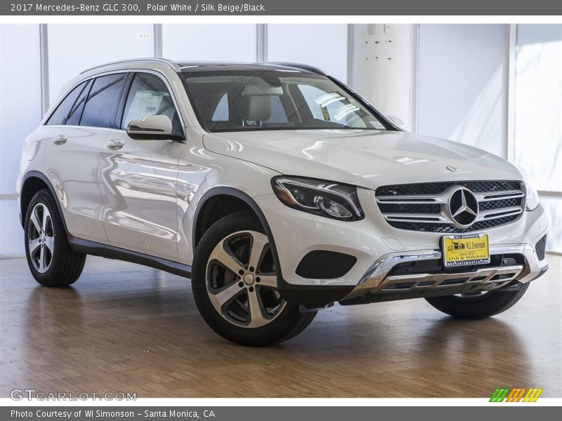 Polar White / Silk Beige/Black 2017 Mercedes-Benz GLC 300