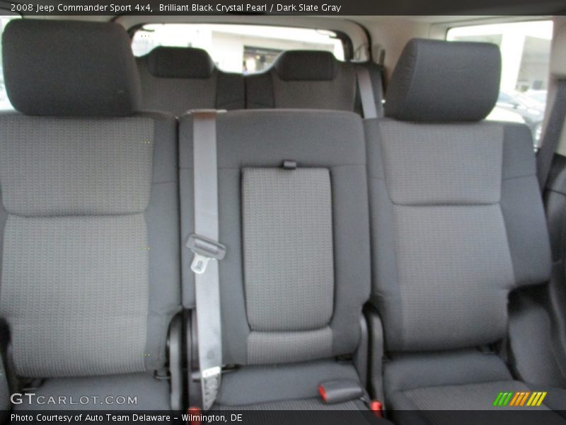 Brilliant Black Crystal Pearl / Dark Slate Gray 2008 Jeep Commander Sport 4x4