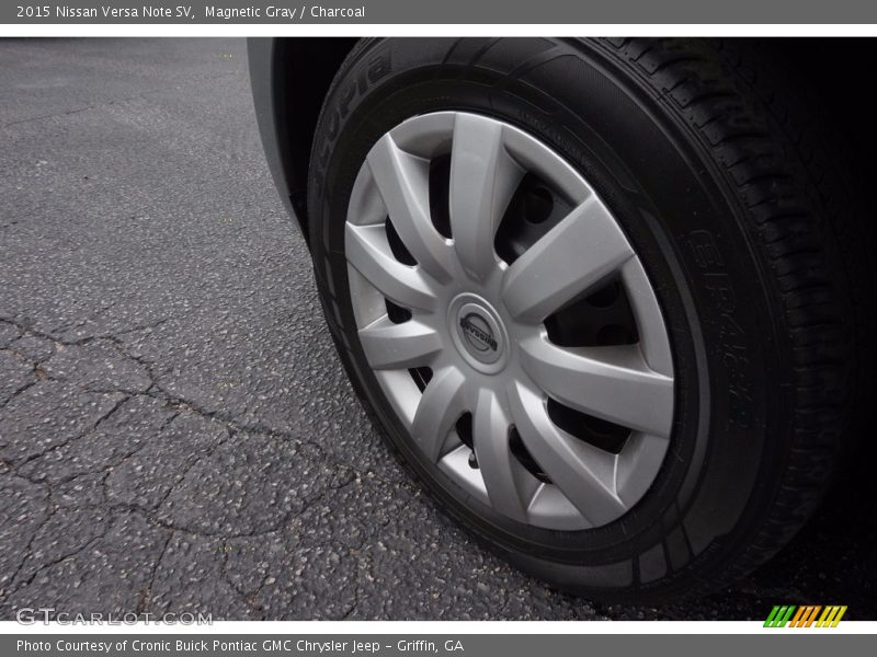 Magnetic Gray / Charcoal 2015 Nissan Versa Note SV
