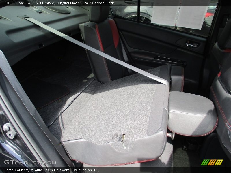Crystal Black Silica / Carbon Black 2016 Subaru WRX STI Limited