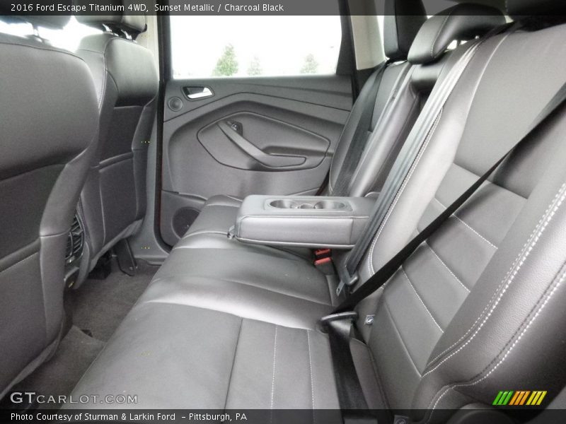 Sunset Metallic / Charcoal Black 2016 Ford Escape Titanium 4WD