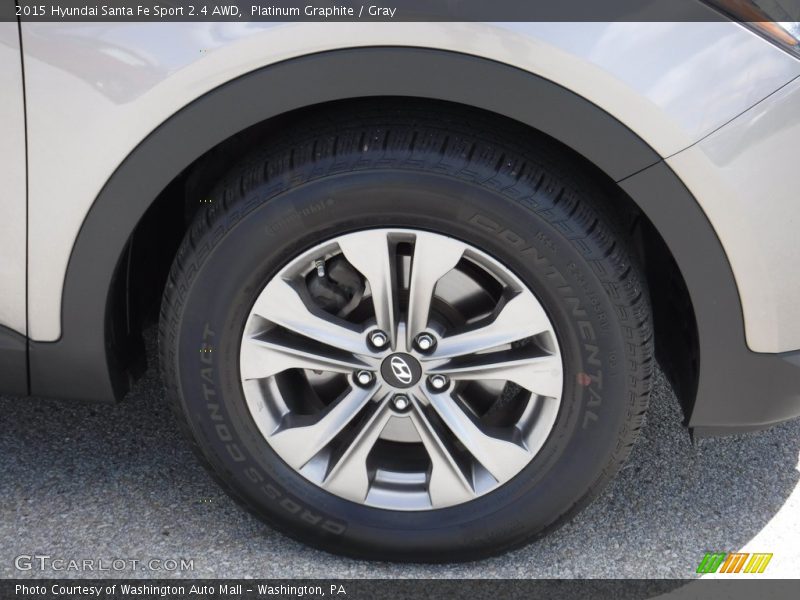 Platinum Graphite / Gray 2015 Hyundai Santa Fe Sport 2.4 AWD