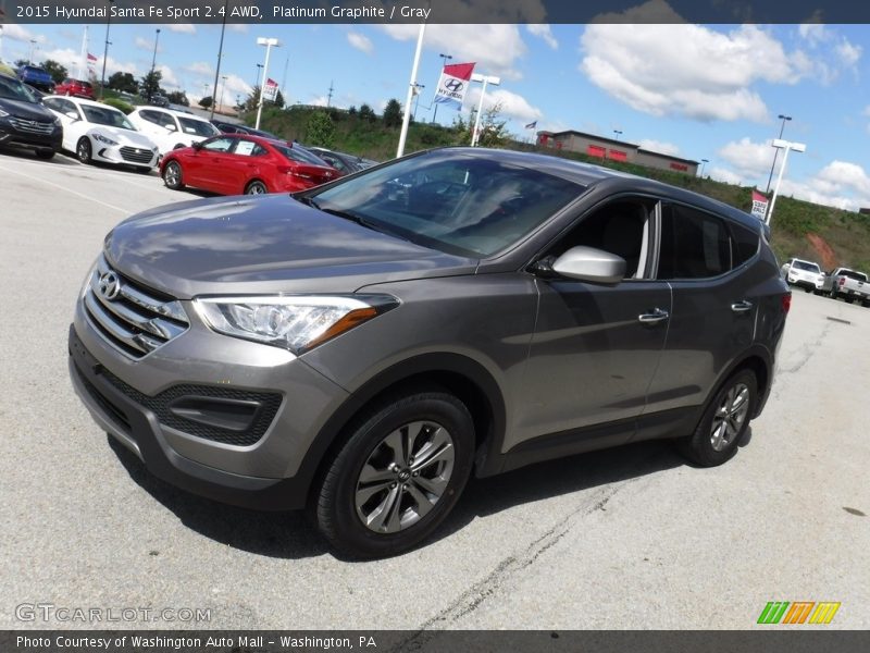 Platinum Graphite / Gray 2015 Hyundai Santa Fe Sport 2.4 AWD