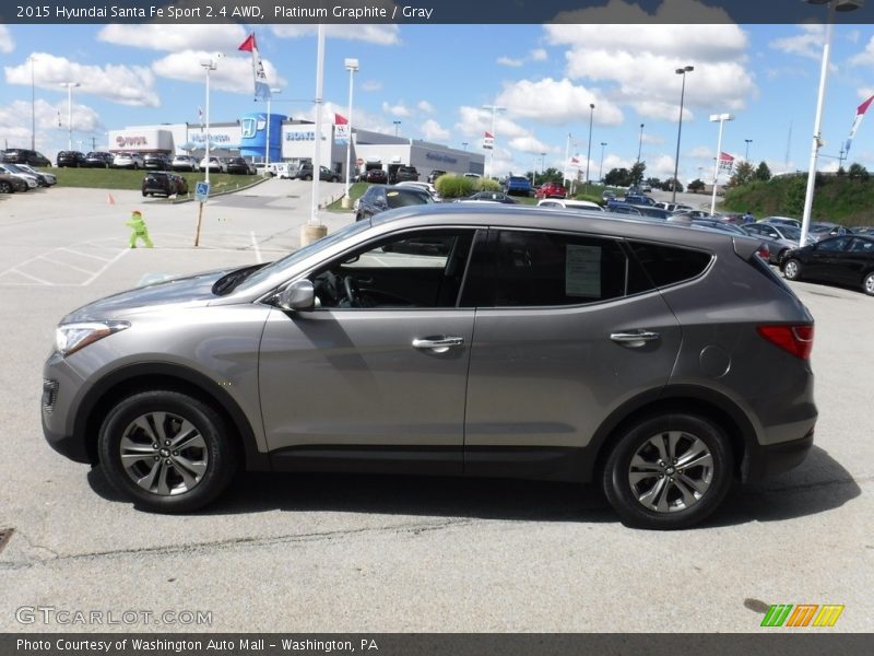 Platinum Graphite / Gray 2015 Hyundai Santa Fe Sport 2.4 AWD