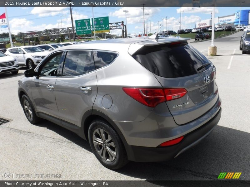 Platinum Graphite / Gray 2015 Hyundai Santa Fe Sport 2.4 AWD