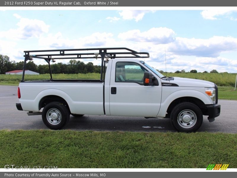 Oxford White / Steel 2012 Ford F250 Super Duty XL Regular Cab