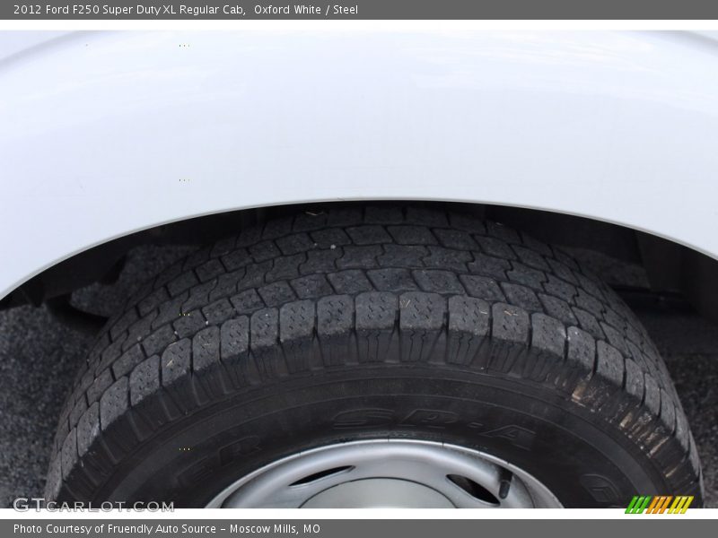 Oxford White / Steel 2012 Ford F250 Super Duty XL Regular Cab