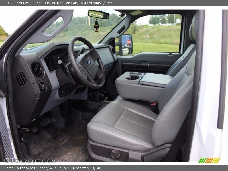 Oxford White / Steel 2012 Ford F250 Super Duty XL Regular Cab