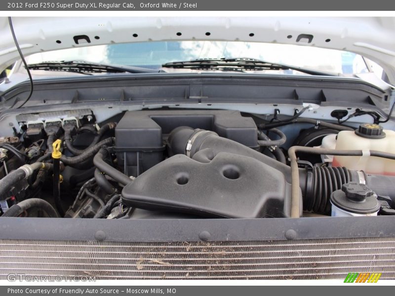 Oxford White / Steel 2012 Ford F250 Super Duty XL Regular Cab