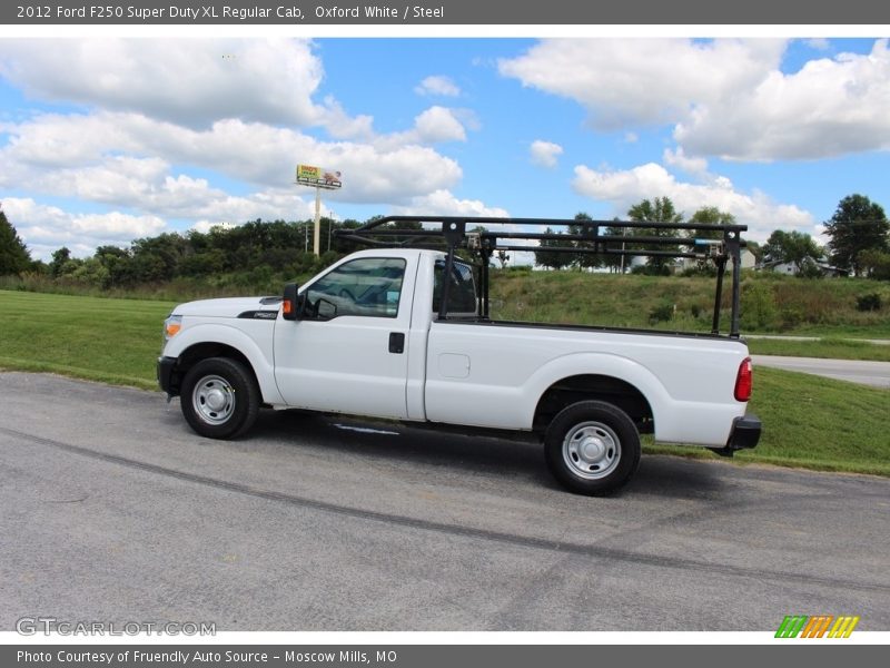 Oxford White / Steel 2012 Ford F250 Super Duty XL Regular Cab