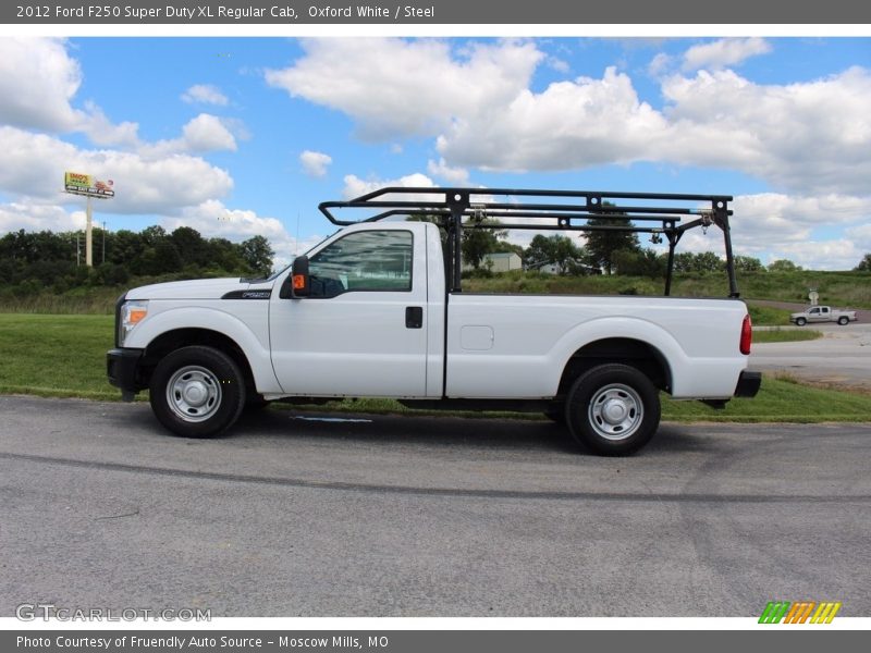 Oxford White / Steel 2012 Ford F250 Super Duty XL Regular Cab