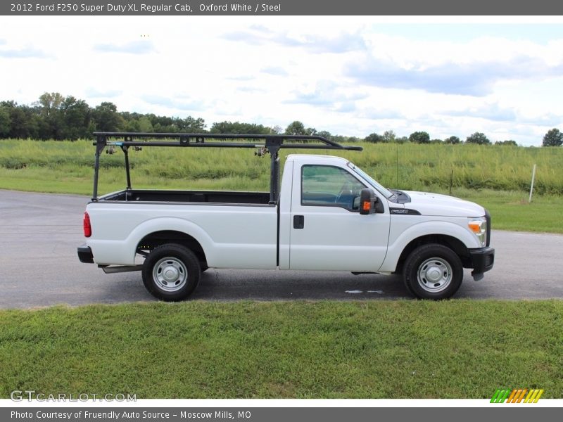 Oxford White / Steel 2012 Ford F250 Super Duty XL Regular Cab