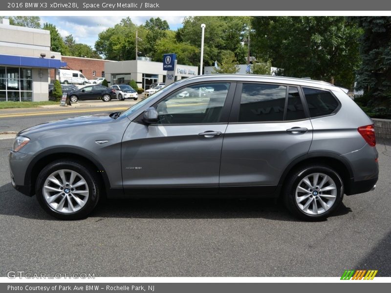 Space Grey Metallic / Black 2016 BMW X3 xDrive28i