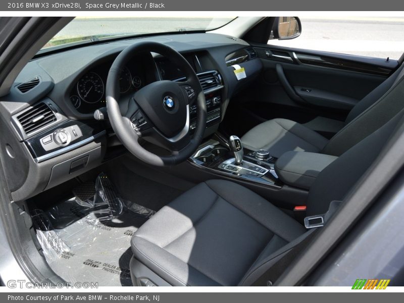 Space Grey Metallic / Black 2016 BMW X3 xDrive28i