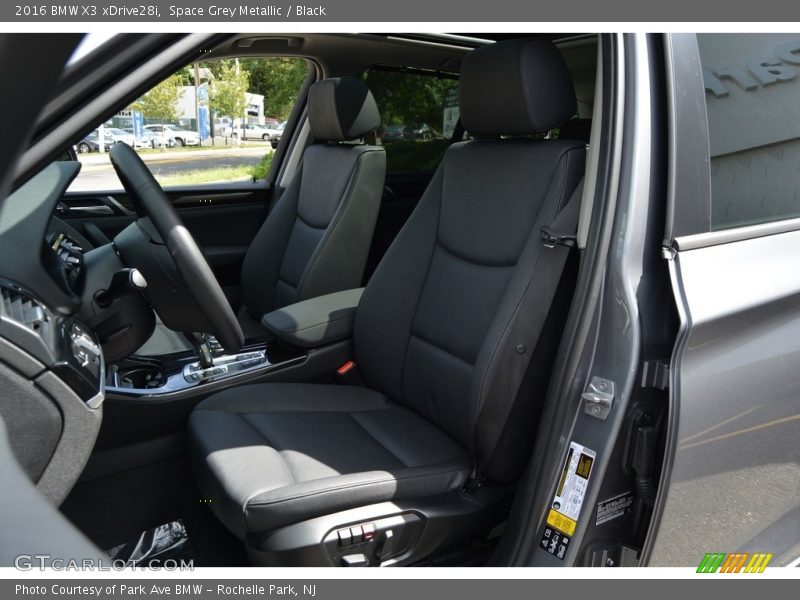 Space Grey Metallic / Black 2016 BMW X3 xDrive28i