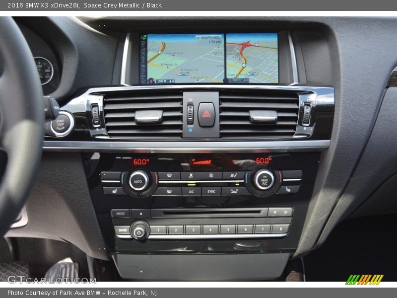 Space Grey Metallic / Black 2016 BMW X3 xDrive28i