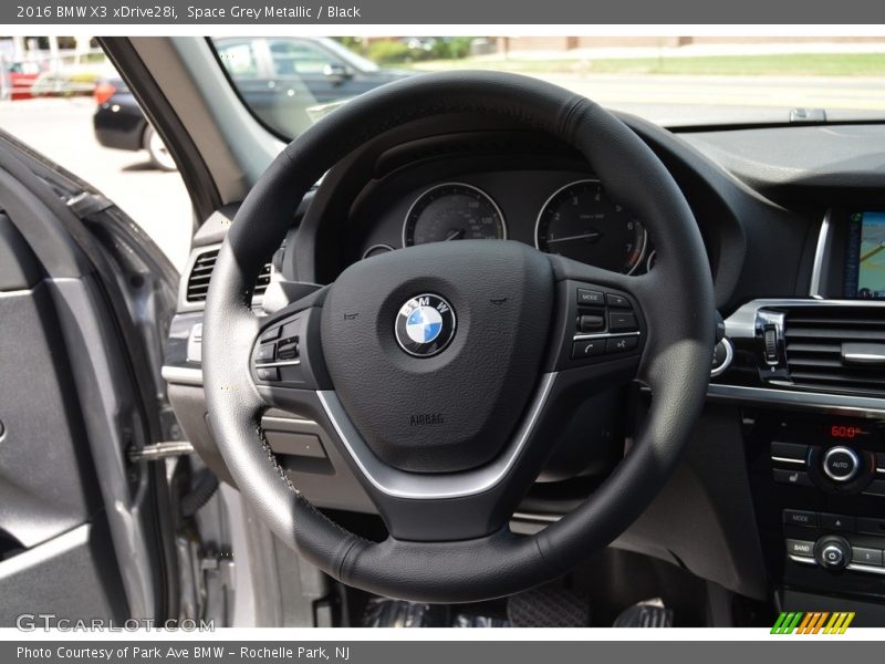 Space Grey Metallic / Black 2016 BMW X3 xDrive28i